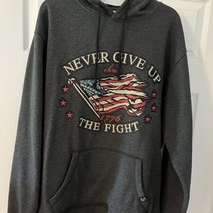 Size Large Patriot Sweatshirt Never Worn.